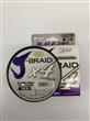 MULTI J-BRAID 4X 100M 0,14 BLANCO Y GRIS