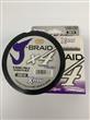 MULTIFILAMENTO J-BRAID 4X 200M 0,35mm EN BLANCO Y GRIS