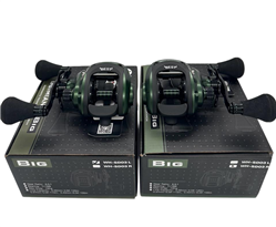 REEL HUEVITO 7+1BB DERECHO DRAG DE 10KG VERDE